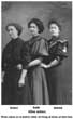 Kline sisters, Grace, Ruth and Jennie.